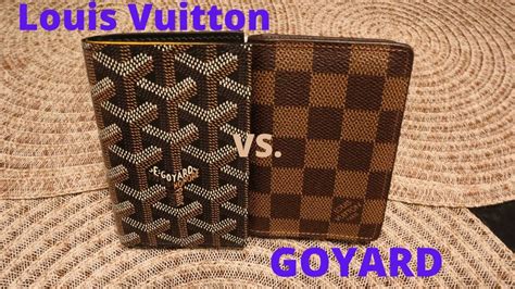 goyard vs louis vuitton wallet|GOYARD VS. LOUIS VUITTON: WHICH BRAND MAKES .